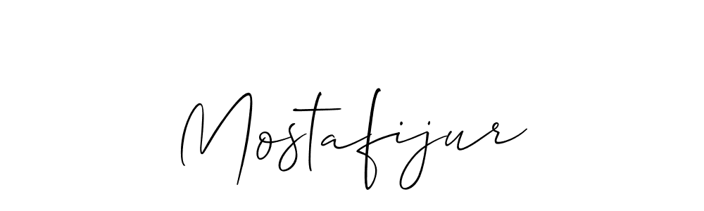 Similarly Allison_Script is the best handwritten signature design. Signature creator online .You can use it as an online autograph creator for name Mostafijur. Mostafijur signature style 2 images and pictures png