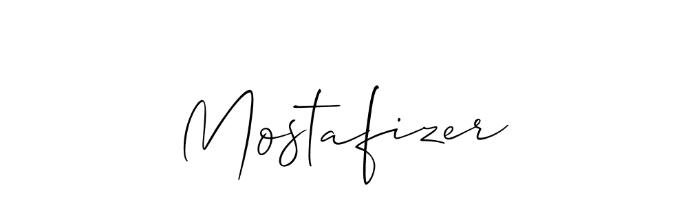 Once you've used our free online signature maker to create your best signature Allison_Script style, it's time to enjoy all of the benefits that Mostafizer name signing documents. Mostafizer signature style 2 images and pictures png