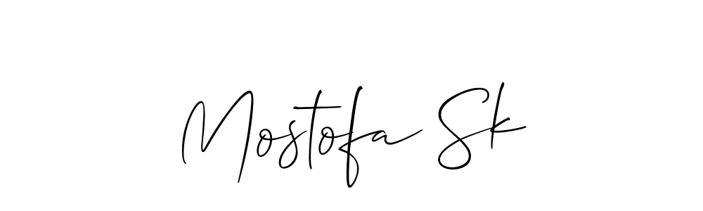 Also You can easily find your signature by using the search form. We will create Mostofa Sk name handwritten signature images for you free of cost using Allison_Script sign style. Mostofa Sk signature style 2 images and pictures png