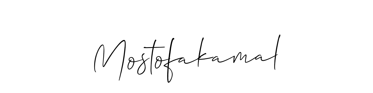 How to Draw Mostofakamal signature style? Allison_Script is a latest design signature styles for name Mostofakamal. Mostofakamal signature style 2 images and pictures png