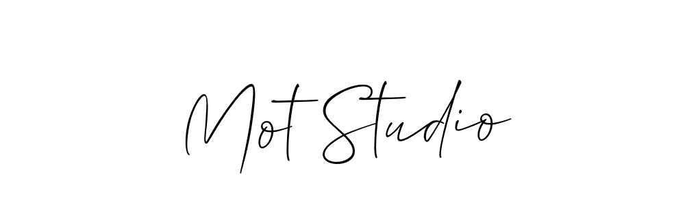 Check out images of Autograph of Mot Studio name. Actor Mot Studio Signature Style. Allison_Script is a professional sign style online. Mot Studio signature style 2 images and pictures png