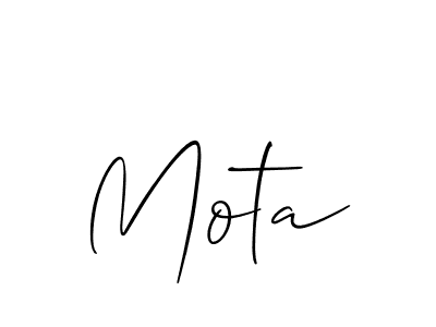 How to Draw Mota signature style? Allison_Script is a latest design signature styles for name Mota. Mota signature style 2 images and pictures png