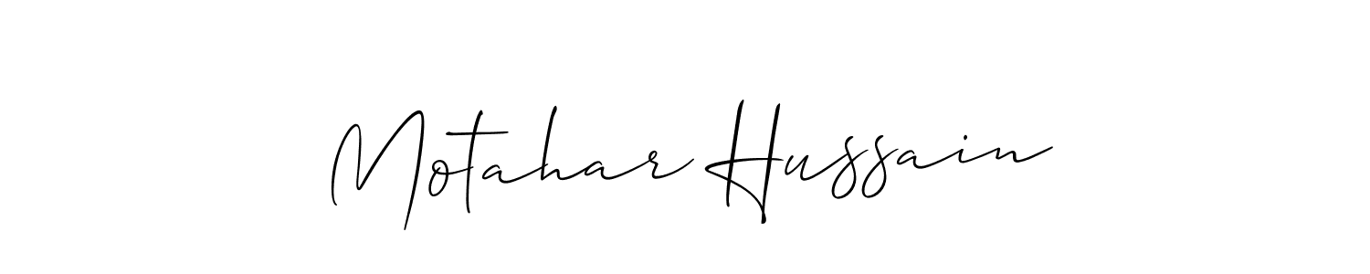 Make a beautiful signature design for name Motahar Hussain. Use this online signature maker to create a handwritten signature for free. Motahar Hussain signature style 2 images and pictures png