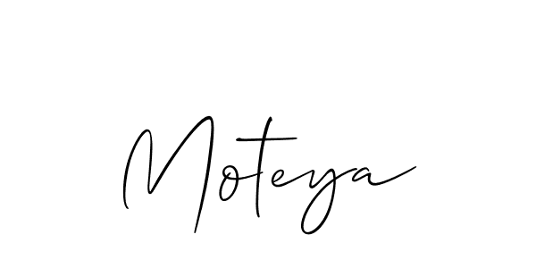 Similarly Allison_Script is the best handwritten signature design. Signature creator online .You can use it as an online autograph creator for name Moteya. Moteya signature style 2 images and pictures png