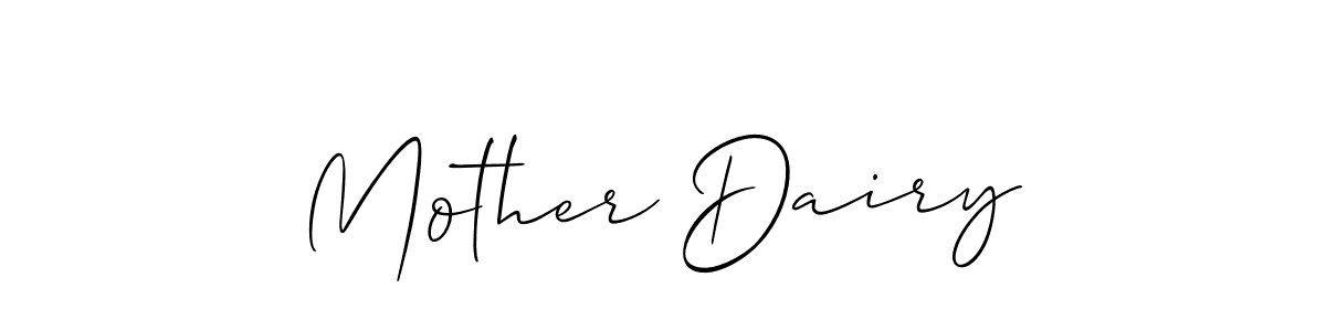 See photos of Mother Dairy official signature by Spectra . Check more albums & portfolios. Read reviews & check more about Allison_Script font. Mother Dairy signature style 2 images and pictures png