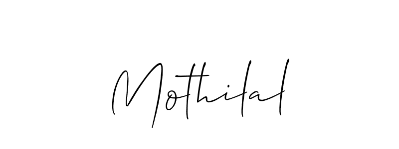 How to Draw Mothilal signature style? Allison_Script is a latest design signature styles for name Mothilal. Mothilal signature style 2 images and pictures png
