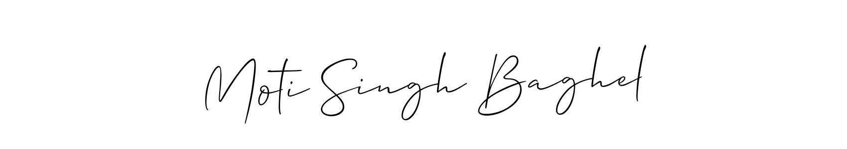 How to Draw Moti Singh Baghel signature style? Allison_Script is a latest design signature styles for name Moti Singh Baghel. Moti Singh Baghel signature style 2 images and pictures png