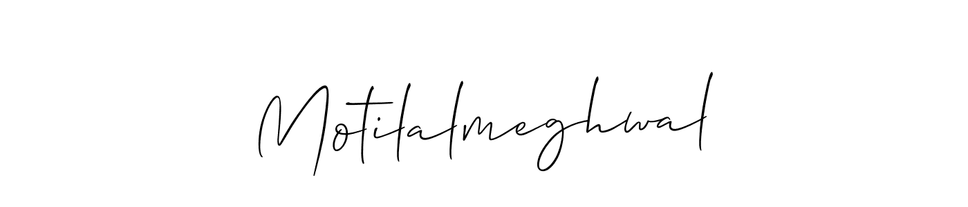 You should practise on your own different ways (Allison_Script) to write your name (Motilalmeghwal) in signature. don't let someone else do it for you. Motilalmeghwal signature style 2 images and pictures png
