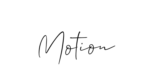 Similarly Allison_Script is the best handwritten signature design. Signature creator online .You can use it as an online autograph creator for name Motion. Motion signature style 2 images and pictures png