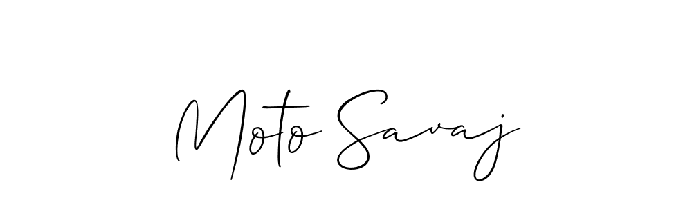 Once you've used our free online signature maker to create your best signature Allison_Script style, it's time to enjoy all of the benefits that Moto Savaj name signing documents. Moto Savaj signature style 2 images and pictures png