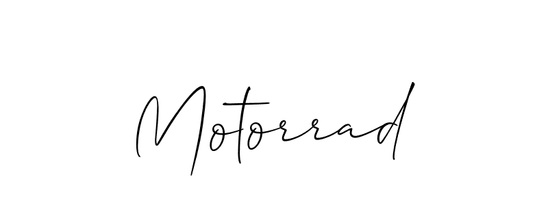 The best way (Allison_Script) to make a short signature is to pick only two or three words in your name. The name Motorrad include a total of six letters. For converting this name. Motorrad signature style 2 images and pictures png