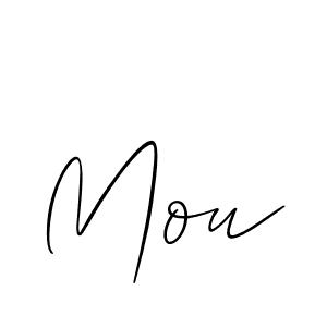 How to Draw Mou signature style? Allison_Script is a latest design signature styles for name Mou. Mou signature style 2 images and pictures png