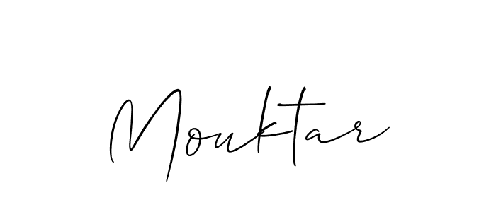 Best and Professional Signature Style for Mouktar. Allison_Script Best Signature Style Collection. Mouktar signature style 2 images and pictures png