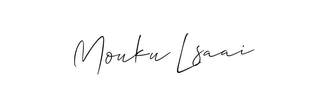 You can use this online signature creator to create a handwritten signature for the name Mouku Lsaai. This is the best online autograph maker. Mouku Lsaai signature style 2 images and pictures png
