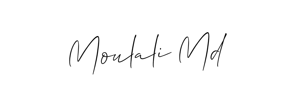 Moulali Md stylish signature style. Best Handwritten Sign (Allison_Script) for my name. Handwritten Signature Collection Ideas for my name Moulali Md. Moulali Md signature style 2 images and pictures png