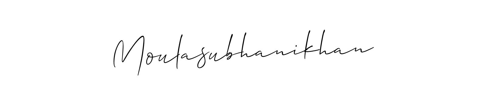 See photos of Moulasubhanikhan official signature by Spectra . Check more albums & portfolios. Read reviews & check more about Allison_Script font. Moulasubhanikhan signature style 2 images and pictures png