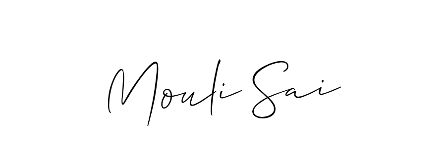 You can use this online signature creator to create a handwritten signature for the name Mouli Sai. This is the best online autograph maker. Mouli Sai signature style 2 images and pictures png