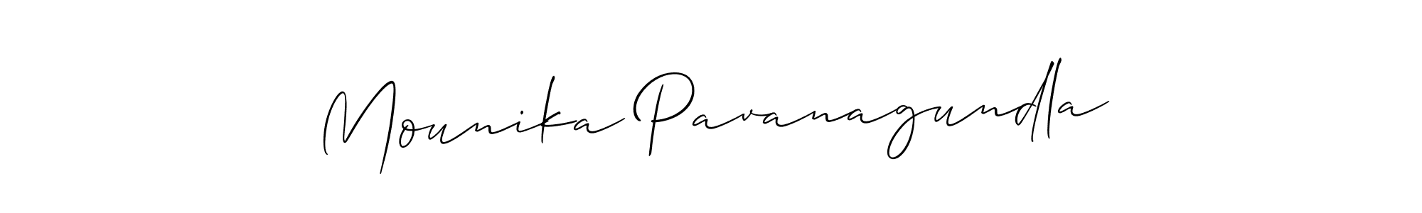 Check out images of Autograph of Mounika Pavanagundla name. Actor Mounika Pavanagundla Signature Style. Allison_Script is a professional sign style online. Mounika Pavanagundla signature style 2 images and pictures png