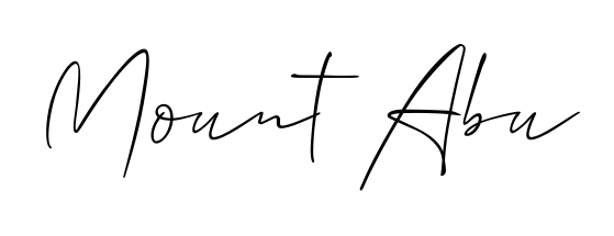 The Allison_Script font transforms the name Mount Abu into an executive sign with sharp precision and distinguished character. Mount Abu signature style 2 images and pictures png