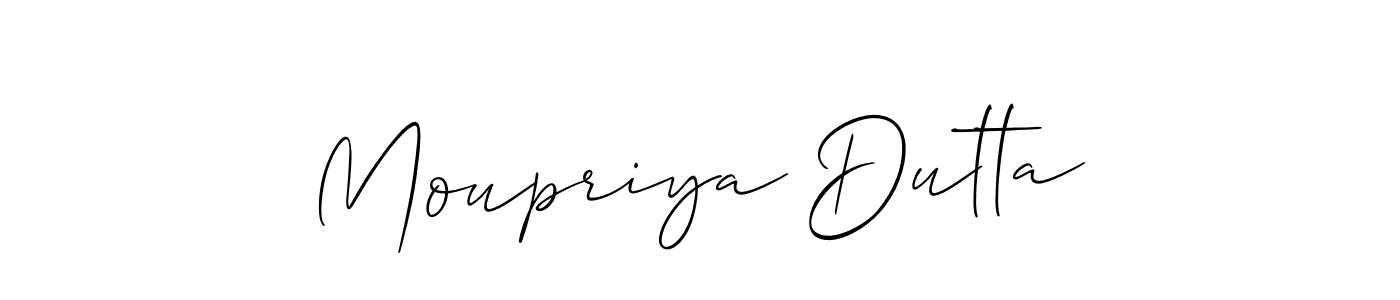 Make a beautiful signature design for name Moupriya Dutta. Use this online signature maker to create a handwritten signature for free. Moupriya Dutta signature style 2 images and pictures png