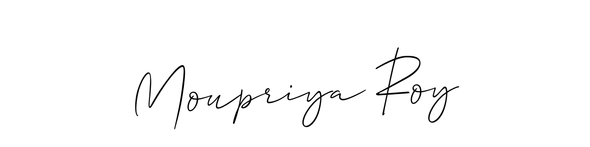 How to Draw Moupriya Roy signature style? Allison_Script is a latest design signature styles for name Moupriya Roy. Moupriya Roy signature style 2 images and pictures png