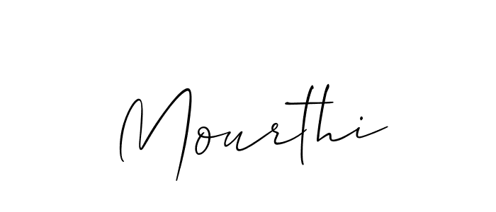 Similarly Allison_Script is the best handwritten signature design. Signature creator online .You can use it as an online autograph creator for name Mourthi. Mourthi signature style 2 images and pictures png