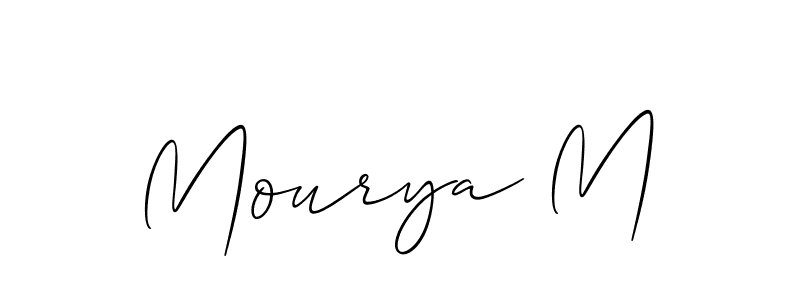 See photos of Mourya M official signature by Spectra . Check more albums & portfolios. Read reviews & check more about Allison_Script font. Mourya M signature style 2 images and pictures png