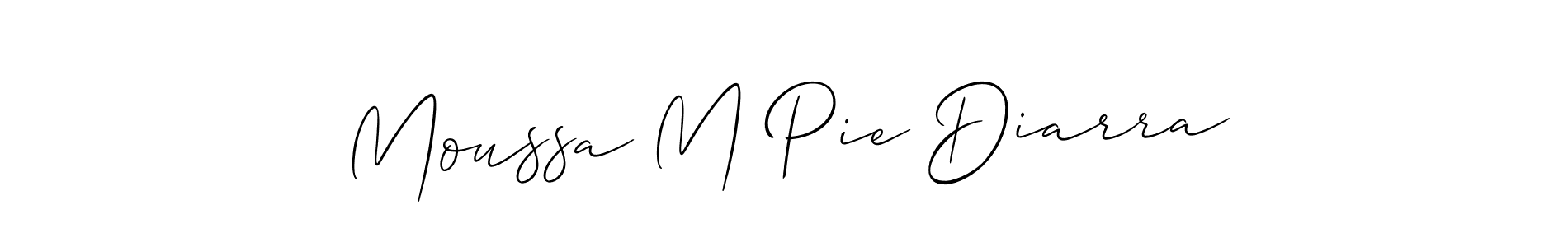 Here are the top 10 professional signature styles for the name Moussa M Pie Diarra. These are the best autograph styles you can use for your name. Moussa M Pie Diarra signature style 2 images and pictures png