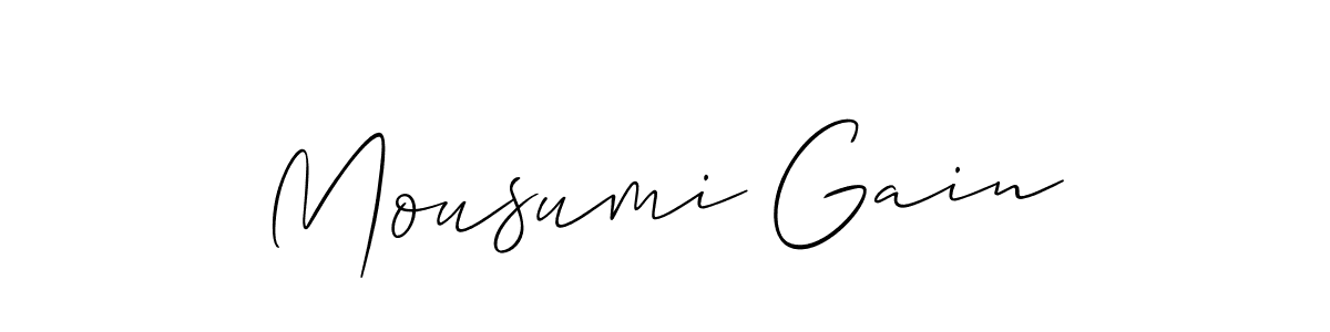 Here are the top 10 professional signature styles for the name Mousumi Gain. These are the best autograph styles you can use for your name. Mousumi Gain signature style 2 images and pictures png