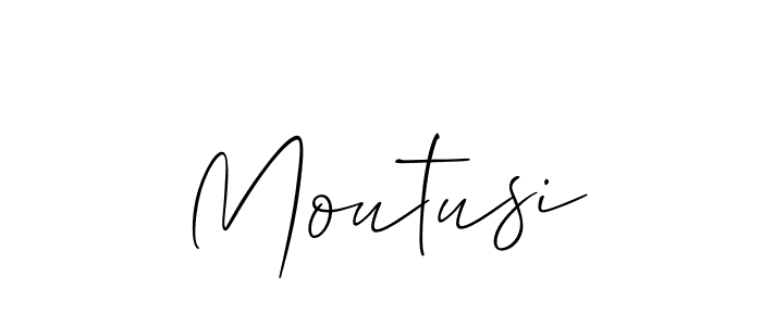 if you are searching for the best signature style for your name Moutusi. so please give up your signature search. here we have designed multiple signature styles  using Allison_Script. Moutusi signature style 2 images and pictures png