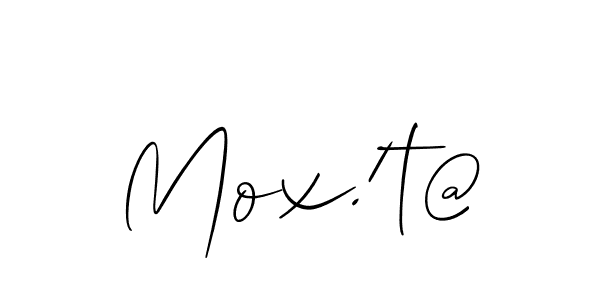 Make a short Mox!t@ signature style. Manage your documents anywhere anytime using Allison_Script. Create and add eSignatures, submit forms, share and send files easily. Mox!t@ signature style 2 images and pictures png