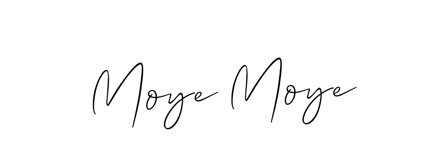 Best and Professional Signature Style for Moye Moye. Allison_Script Best Signature Style Collection. Moye Moye signature style 2 images and pictures png