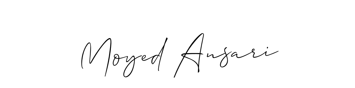 Here are the top 10 professional signature styles for the name Moyed Ansari. These are the best autograph styles you can use for your name. Moyed Ansari signature style 2 images and pictures png
