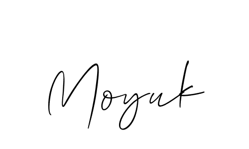 Make a short Moyuk signature style. Manage your documents anywhere anytime using Allison_Script. Create and add eSignatures, submit forms, share and send files easily. Moyuk signature style 2 images and pictures png