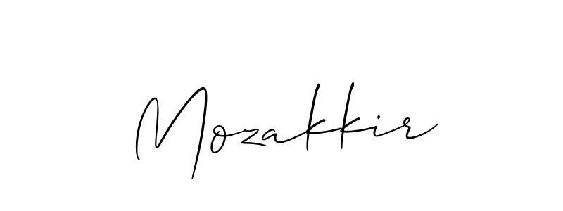 Make a short Mozakkir signature style. Manage your documents anywhere anytime using Allison_Script. Create and add eSignatures, submit forms, share and send files easily. Mozakkir signature style 2 images and pictures png