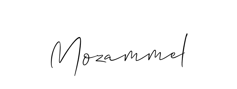 Also You can easily find your signature by using the search form. We will create Mozammel name handwritten signature images for you free of cost using Allison_Script sign style. Mozammel signature style 2 images and pictures png