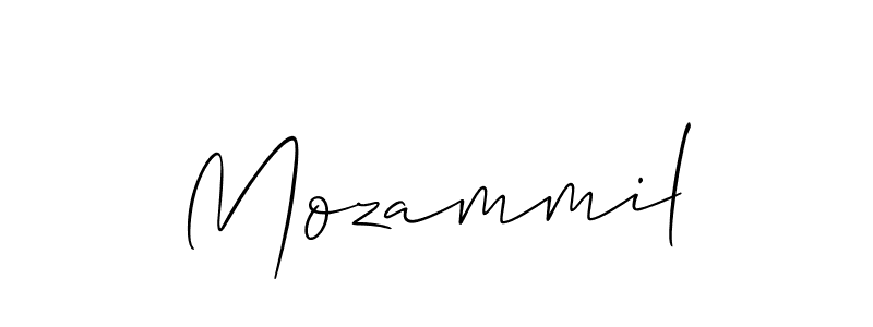 Once you've used our free online signature maker to create your best signature Allison_Script style, it's time to enjoy all of the benefits that Mozammil name signing documents. Mozammil signature style 2 images and pictures png