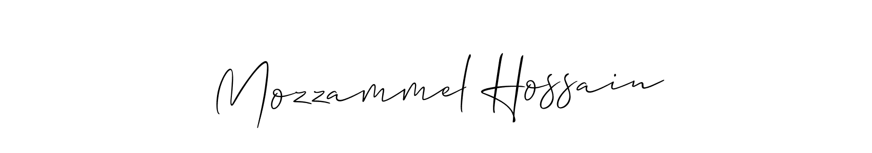 Once you've used our free online signature maker to create your best signature Allison_Script style, it's time to enjoy all of the benefits that Mozzammel Hossain name signing documents. Mozzammel Hossain signature style 2 images and pictures png
