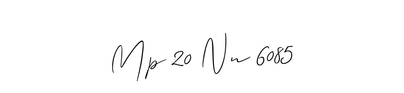 Use a signature maker to create a handwritten signature online. With this signature software, you can design (Allison_Script) your own signature for name Mp 20 Nn 6085. Mp 20 Nn 6085 signature style 2 images and pictures png