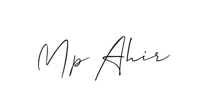 This is the best signature style for the Mp Ahir name. Also you like these signature font (Allison_Script). Mix name signature. Mp Ahir signature style 2 images and pictures png