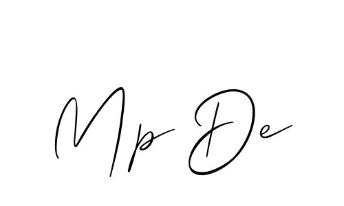 How to Draw Mp De signature style? Allison_Script is a latest design signature styles for name Mp De. Mp De signature style 2 images and pictures png