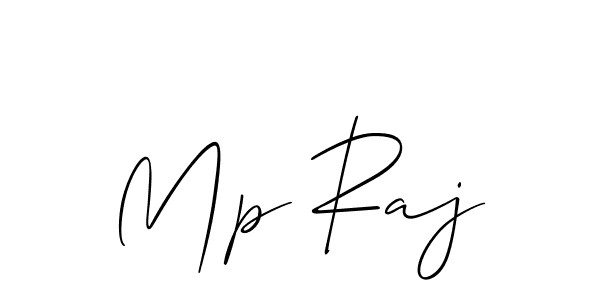 Best and Professional Signature Style for Mp Raj. Allison_Script Best Signature Style Collection. Mp Raj signature style 2 images and pictures png