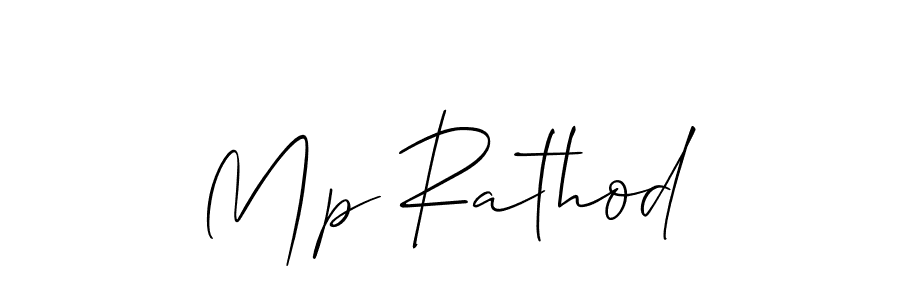 Similarly Allison_Script is the best handwritten signature design. Signature creator online .You can use it as an online autograph creator for name Mp Rathod. Mp Rathod signature style 2 images and pictures png