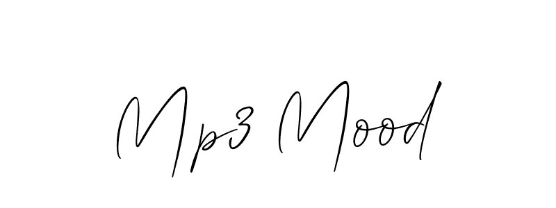 Mp3 Mood stylish signature style. Best Handwritten Sign (Allison_Script) for my name. Handwritten Signature Collection Ideas for my name Mp3 Mood. Mp3 Mood signature style 2 images and pictures png