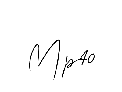 Use a signature maker to create a handwritten signature online. With this signature software, you can design (Allison_Script) your own signature for name Mp40. Mp40 signature style 2 images and pictures png