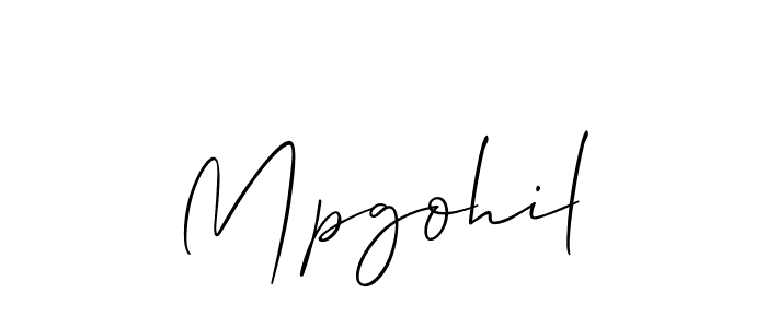 Once you've used our free online signature maker to create your best signature Allison_Script style, it's time to enjoy all of the benefits that Mpgohil name signing documents. Mpgohil signature style 2 images and pictures png