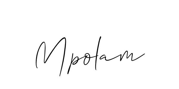 See photos of Mpolam official signature by Spectra . Check more albums & portfolios. Read reviews & check more about Allison_Script font. Mpolam signature style 2 images and pictures png