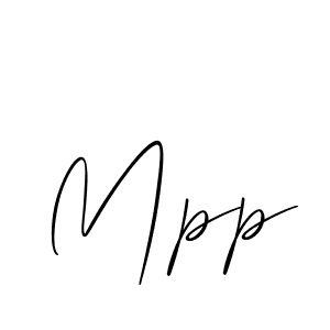 if you are searching for the best signature style for your name Mpp. so please give up your signature search. here we have designed multiple signature styles  using Allison_Script. Mpp signature style 2 images and pictures png