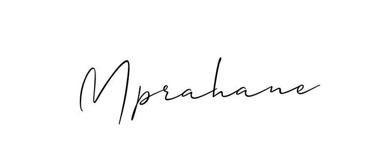 You should practise on your own different ways (Allison_Script) to write your name (Mprahane) in signature. don't let someone else do it for you. Mprahane signature style 2 images and pictures png
