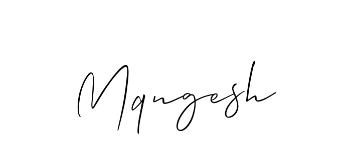 Make a short Mqngesh signature style. Manage your documents anywhere anytime using Allison_Script. Create and add eSignatures, submit forms, share and send files easily. Mqngesh signature style 2 images and pictures png